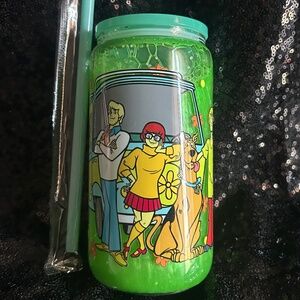 Scooby Doo Green Slimer Snow Globe Tumbler